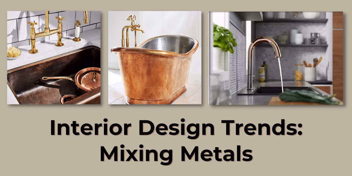 Interior Design Trends: Mixing Metals