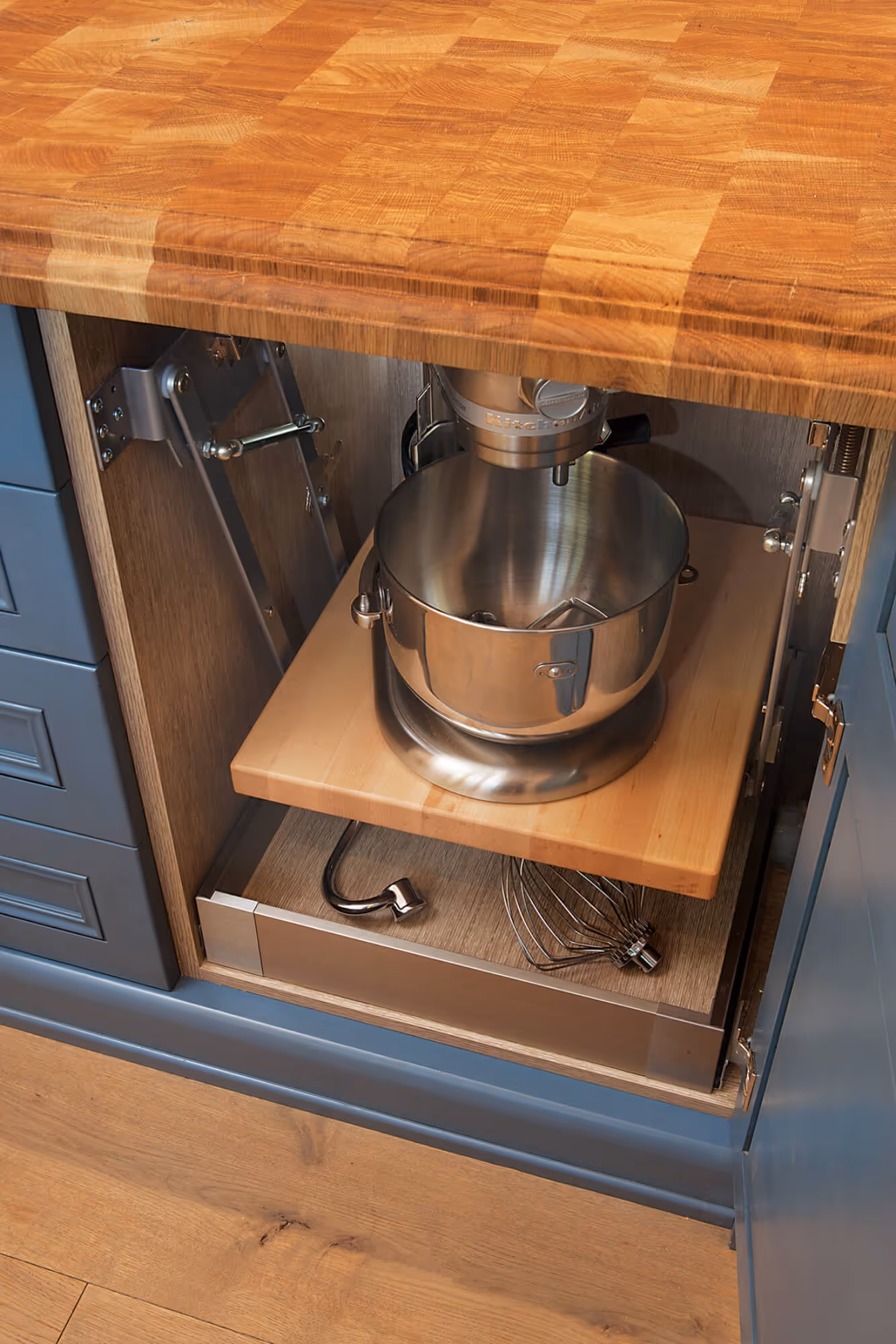 Formal Transitional Renovation in Paradise Valley, AZ | Kitchen Aid Storage