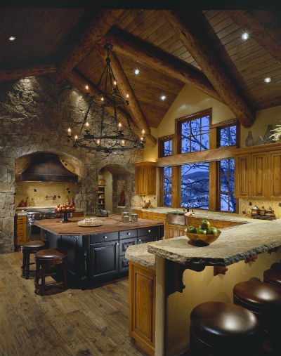 Western style kitchen interior design arizona for The Many Facades of Western Interior Design