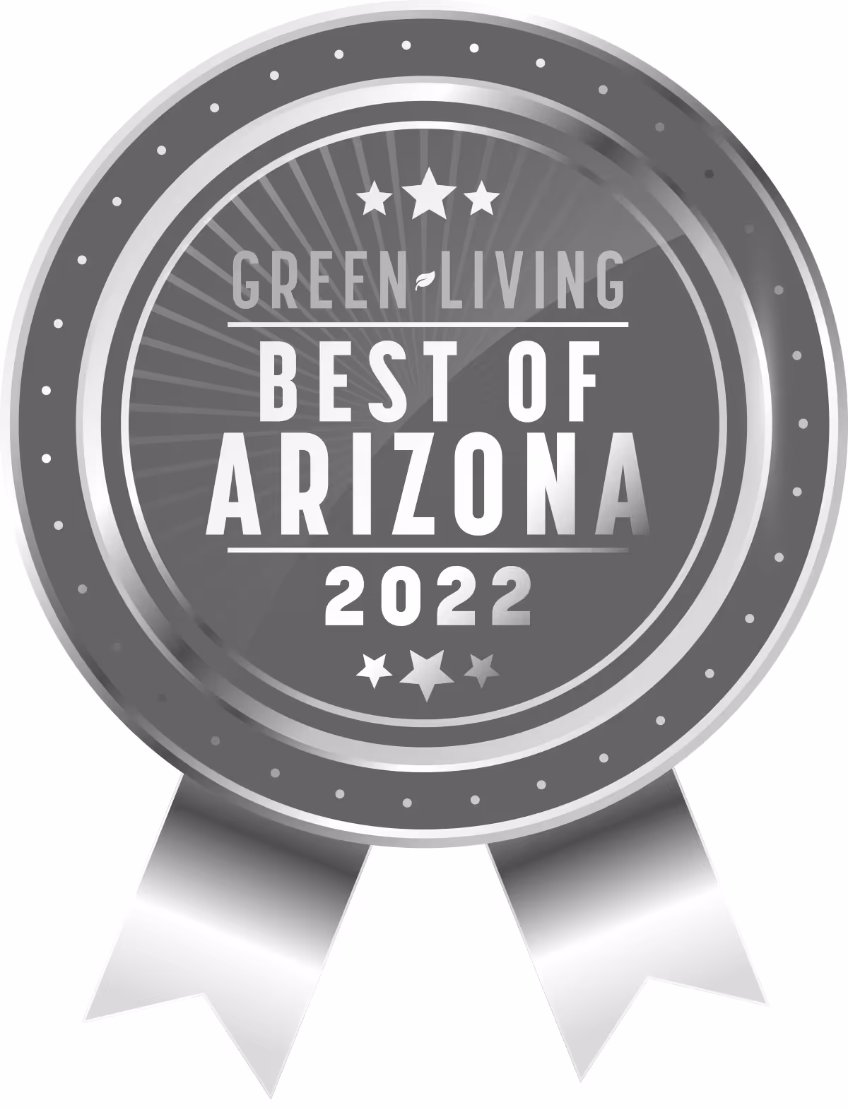 Green Living Best of Arizona 2022 badge