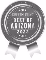 Green Living Best of Arizona 2023 badge