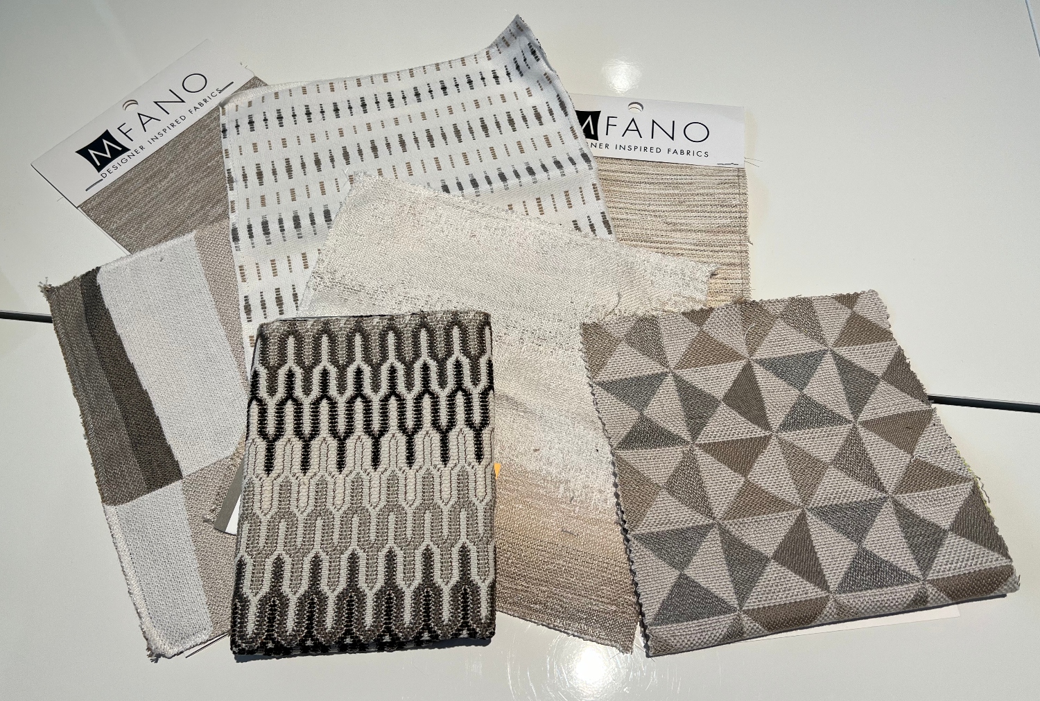 Outdoor fabric swatches 1 | Sesshu Design Associates