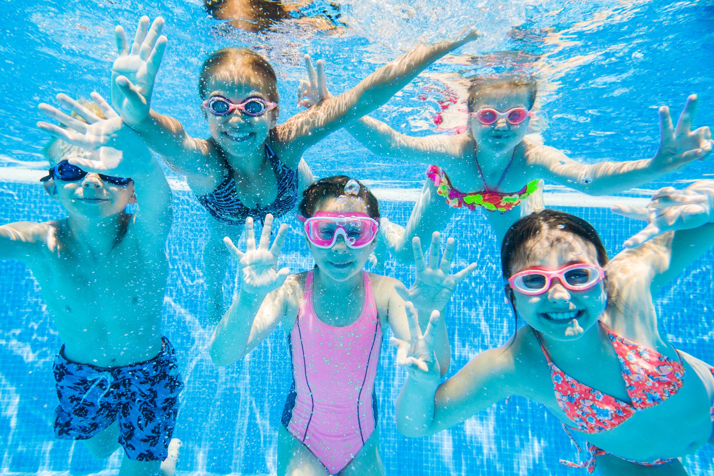 Kids in pool small | Sesshu Design Associates