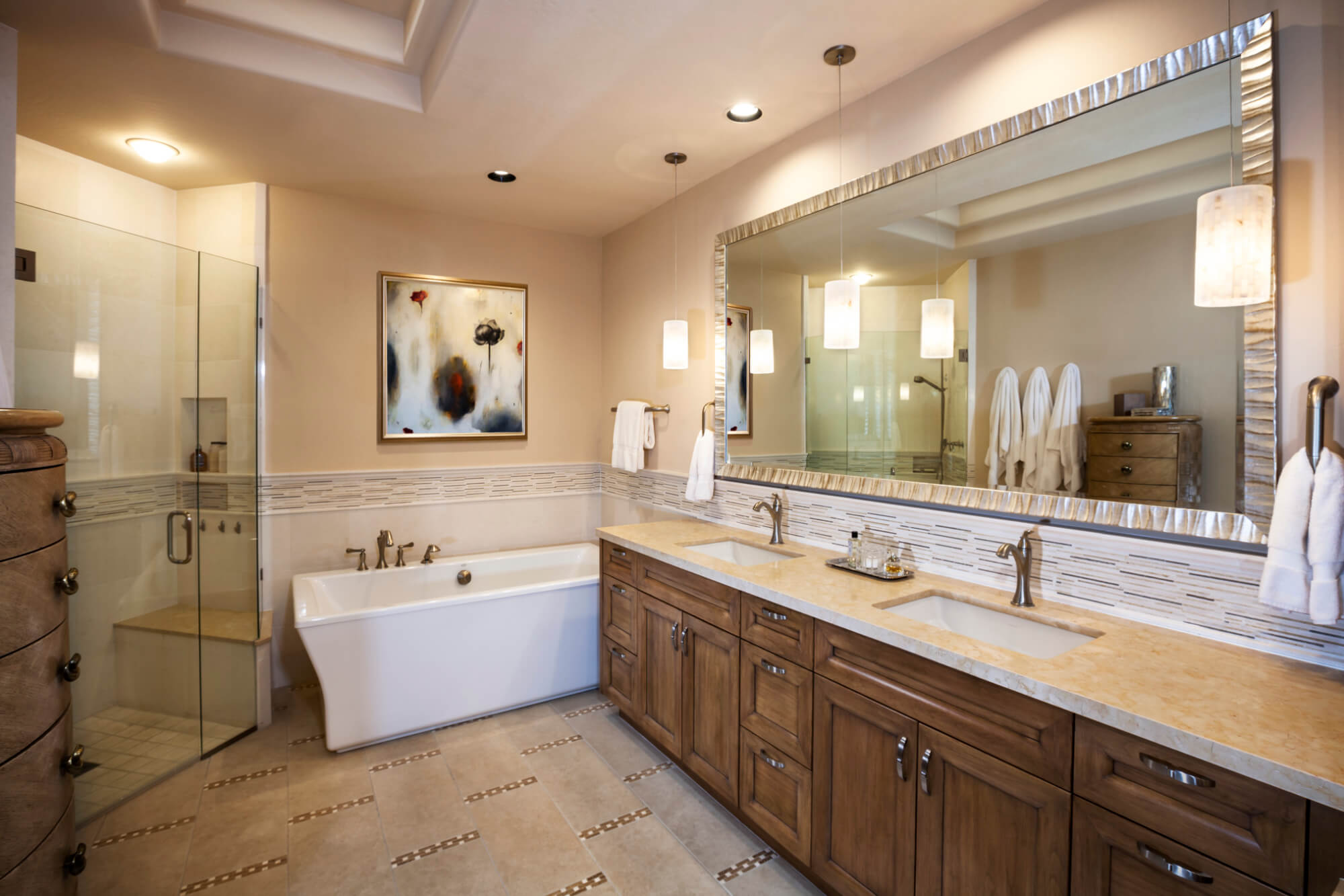 Modern bathroom main | Sesshu Design Associates