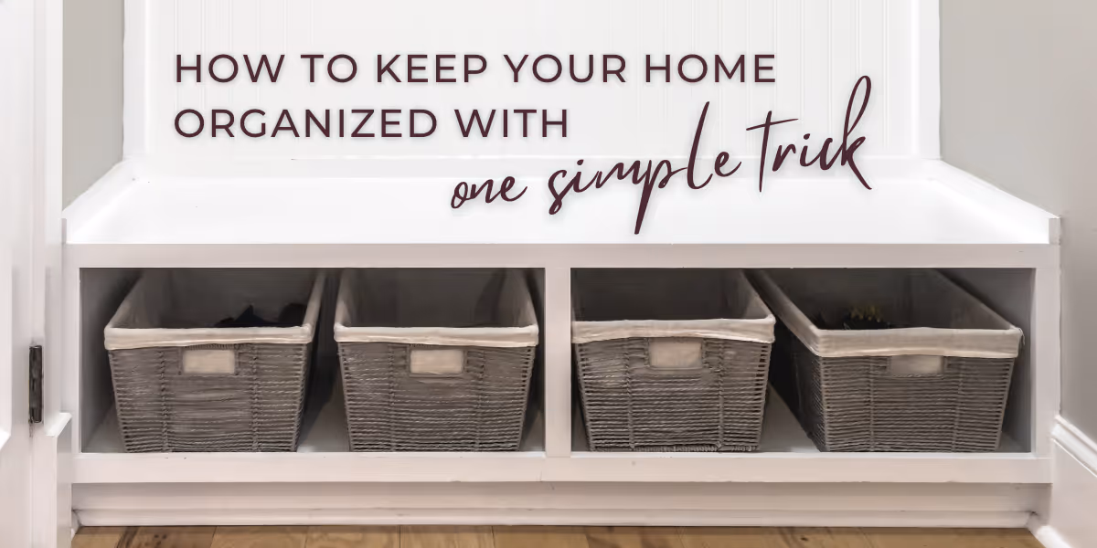 New Year Home Organization Ideas