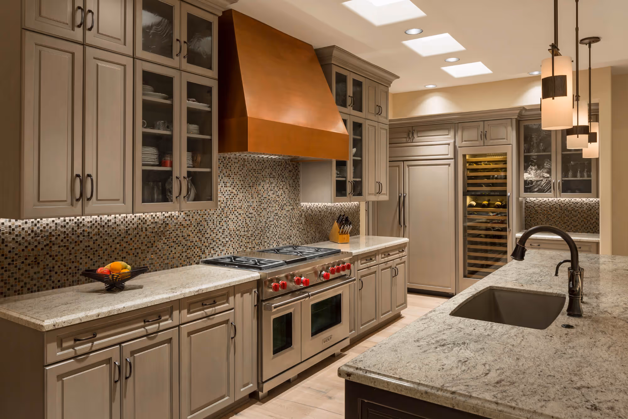Modern kitchen brown2 | Sesshu Design Associates